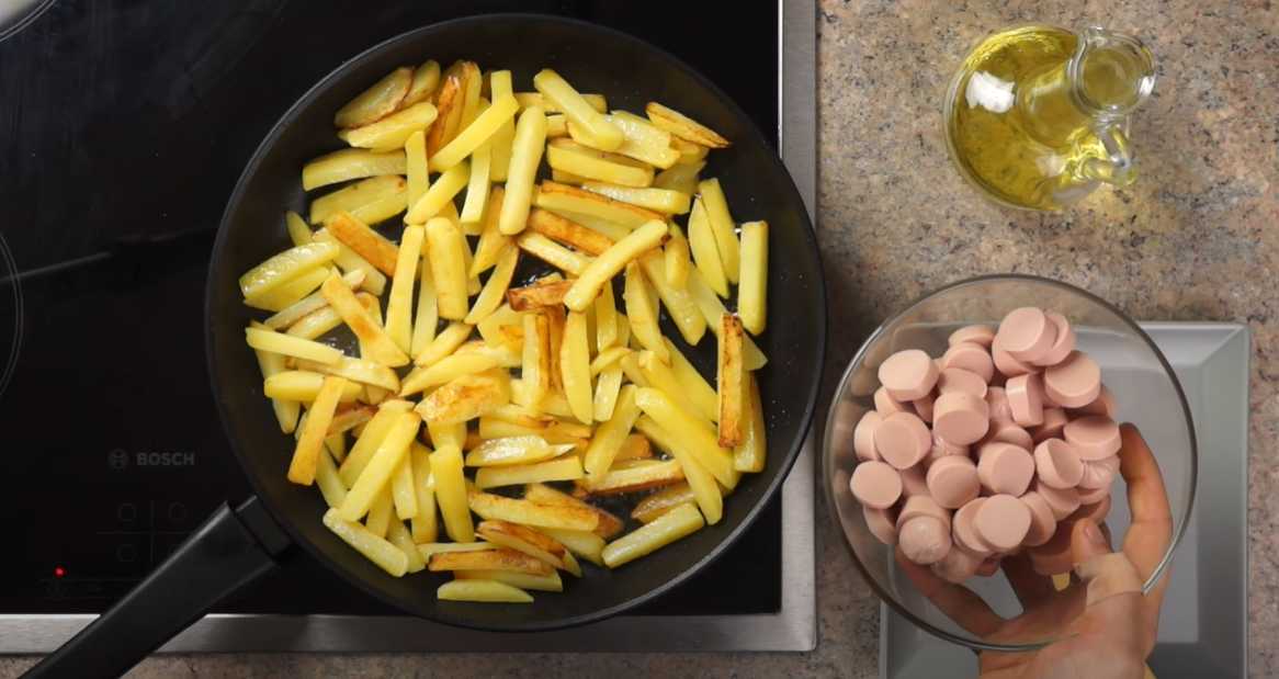 Pommes de terre sautées aux saucisses - Étape 7