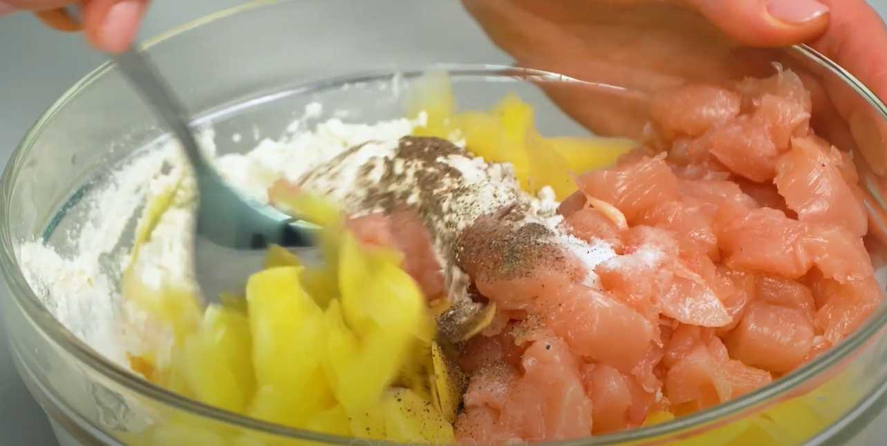 Gratin de pommes de terre au poulet - Étape 3