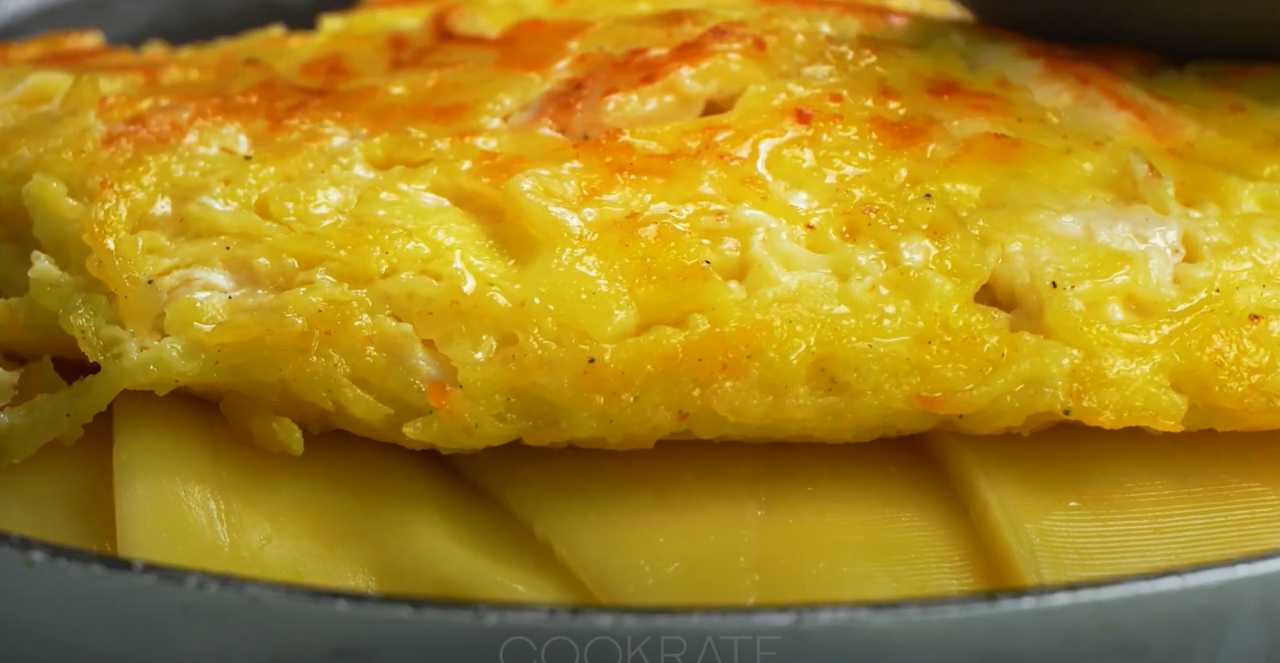 Gratin de pommes de terre au poulet à la poêle - Étape 10