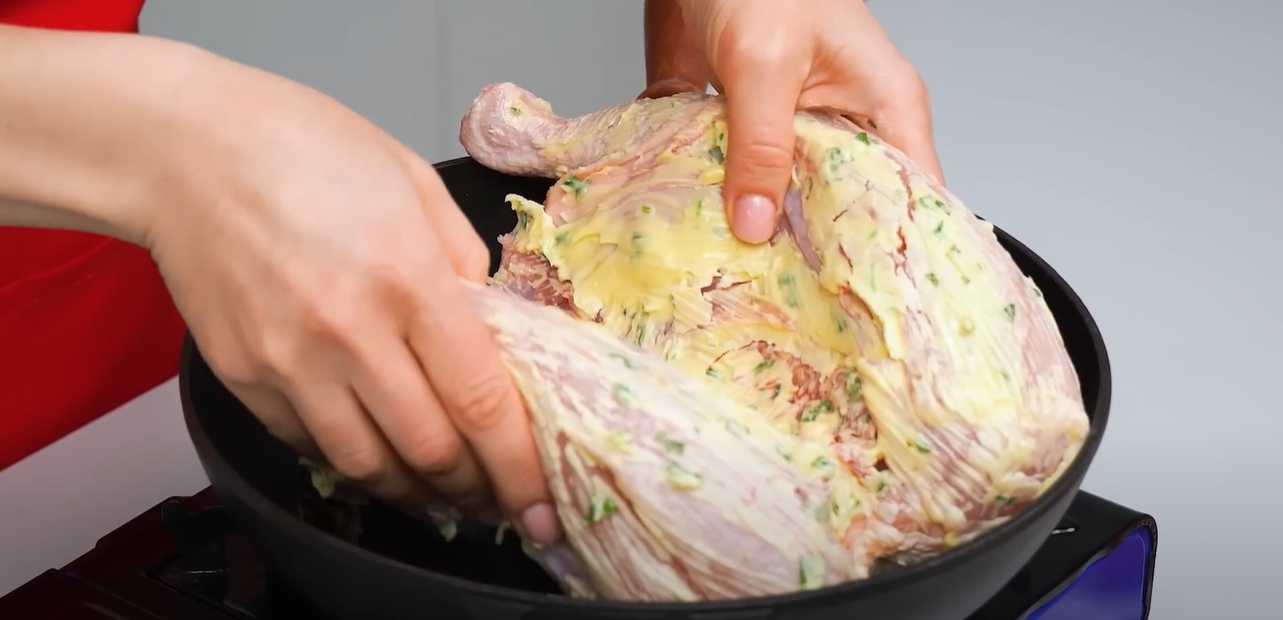 Poulet frit aux champignons et aux oignons - Étape 5