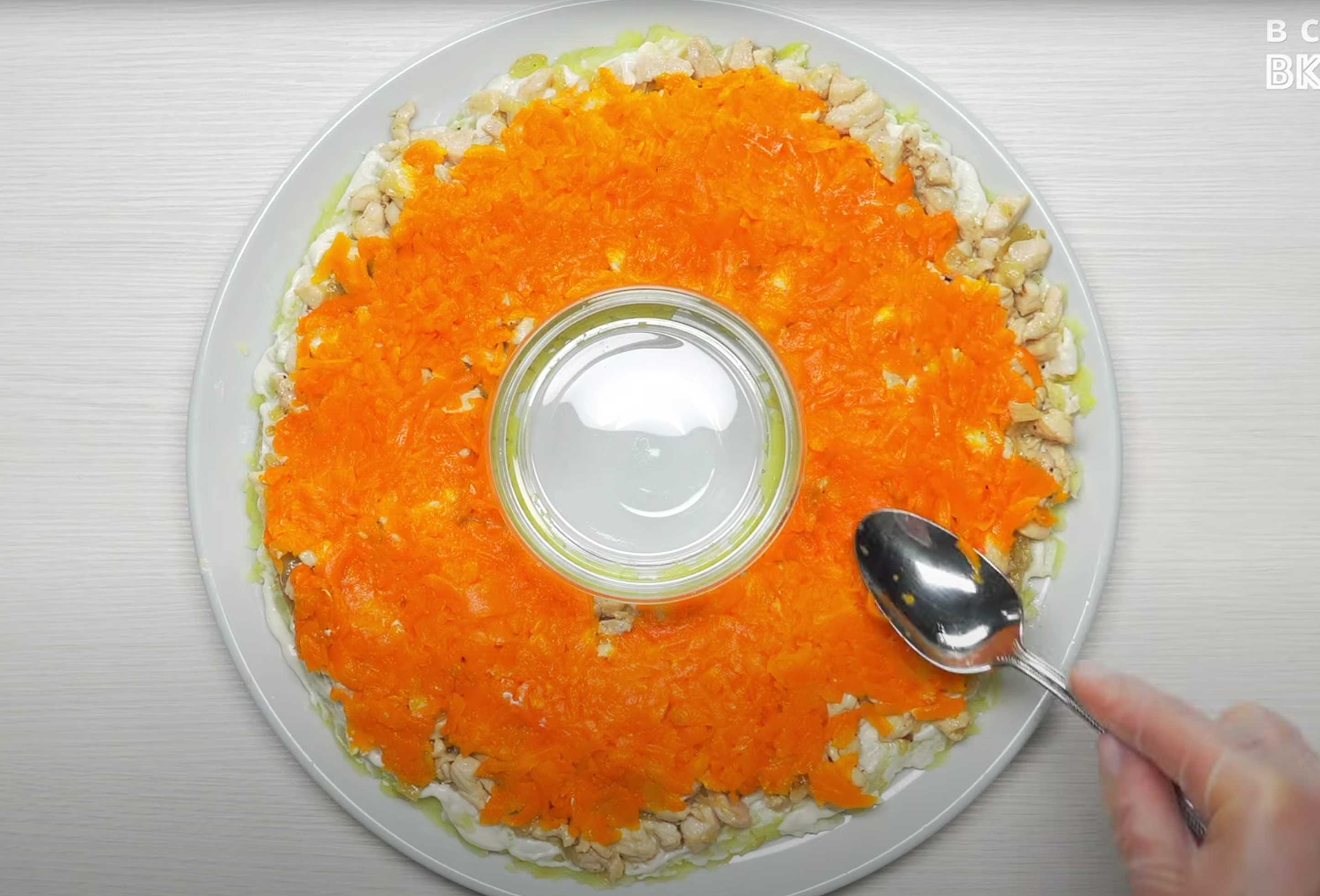 Salade Bracelet Grenat - Étape 8