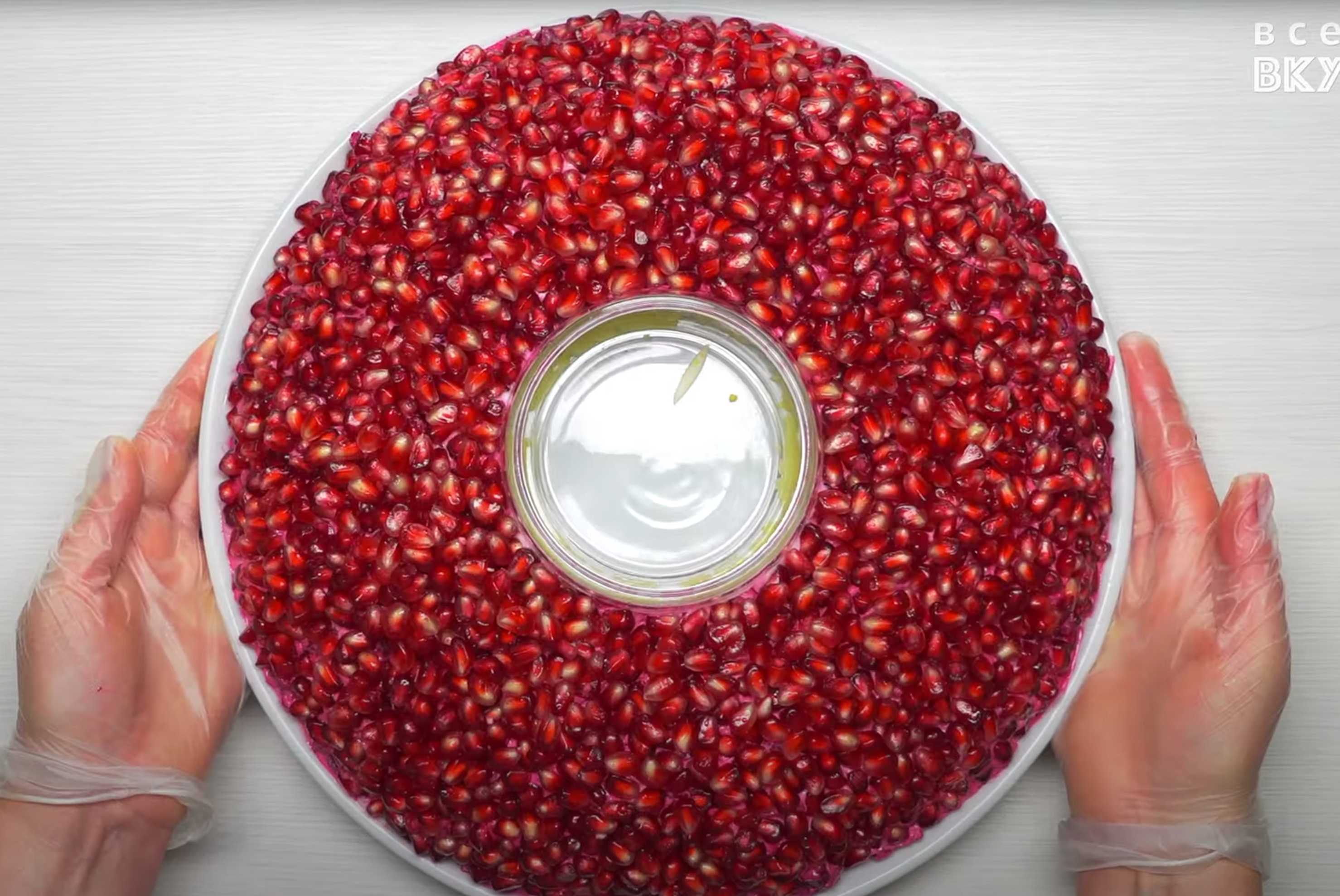 Salade Bracelet Grenat - Étape 12