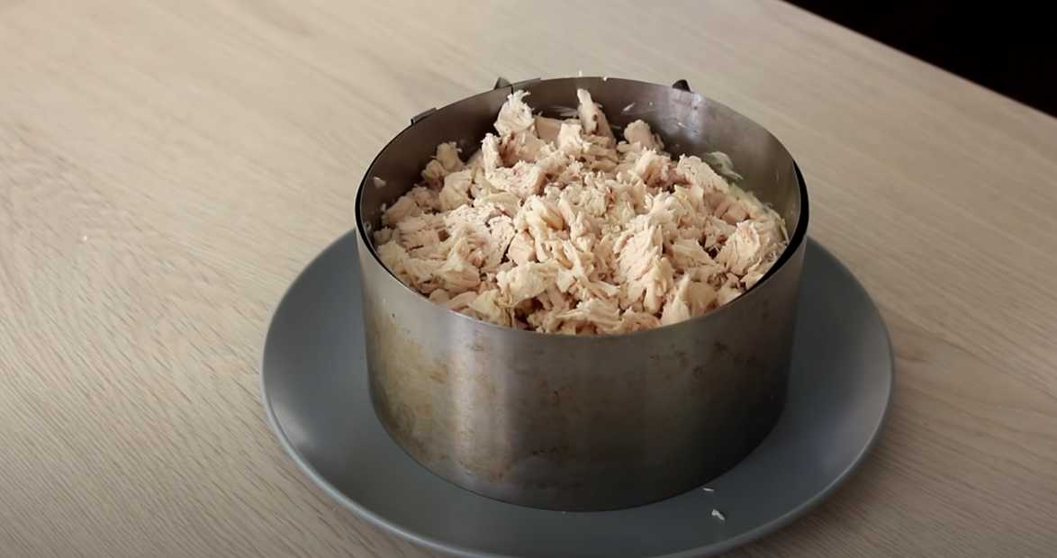 Salade de poulet et de champignons - Étape 16