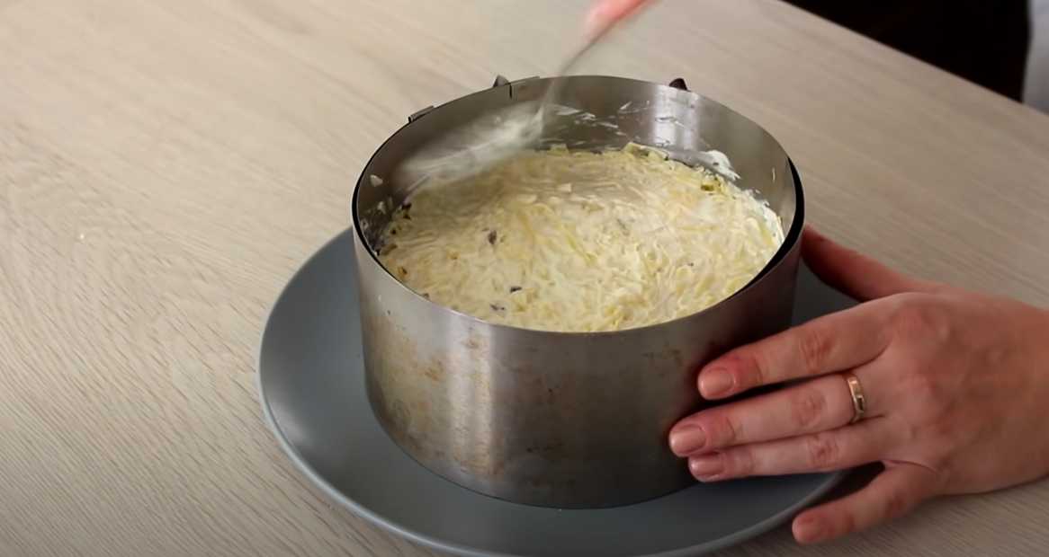 Salade de poulet et de champignons - Étape 15