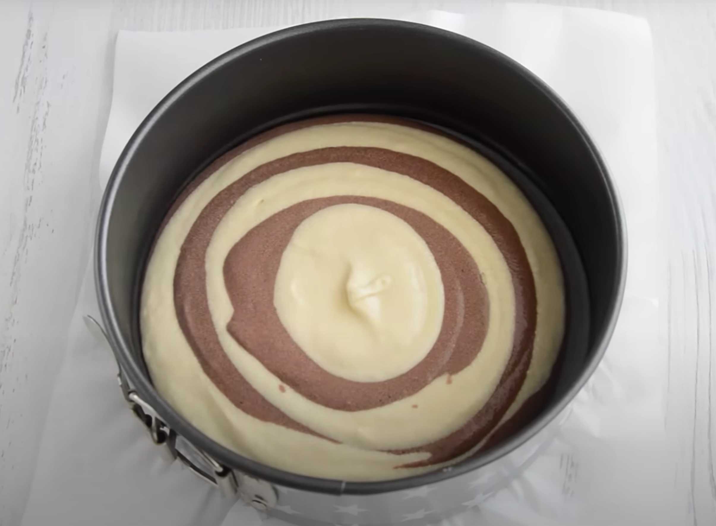 Gâteau Zèbre - Étape 7