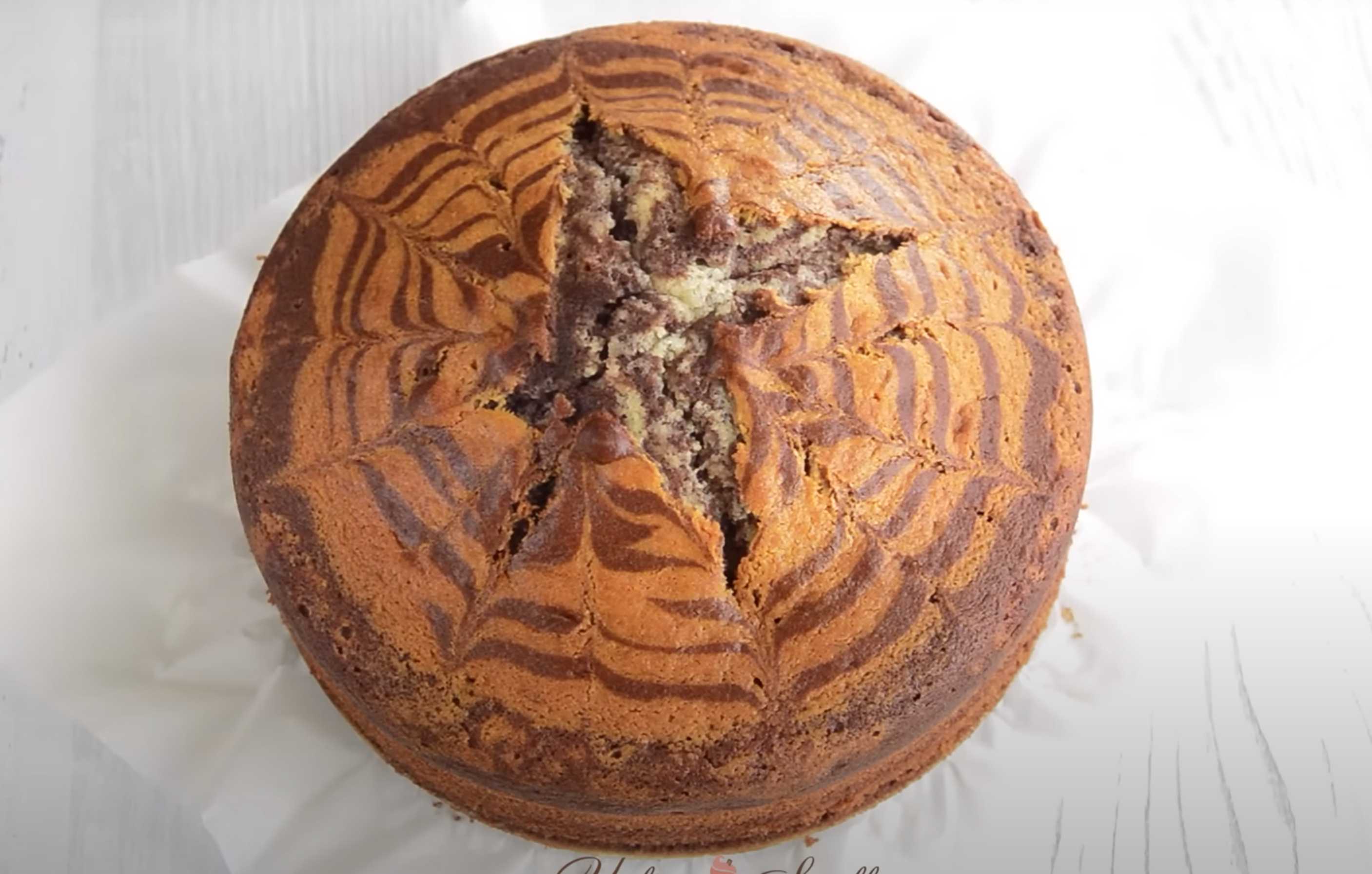 Gâteau Zèbre - Étape 10