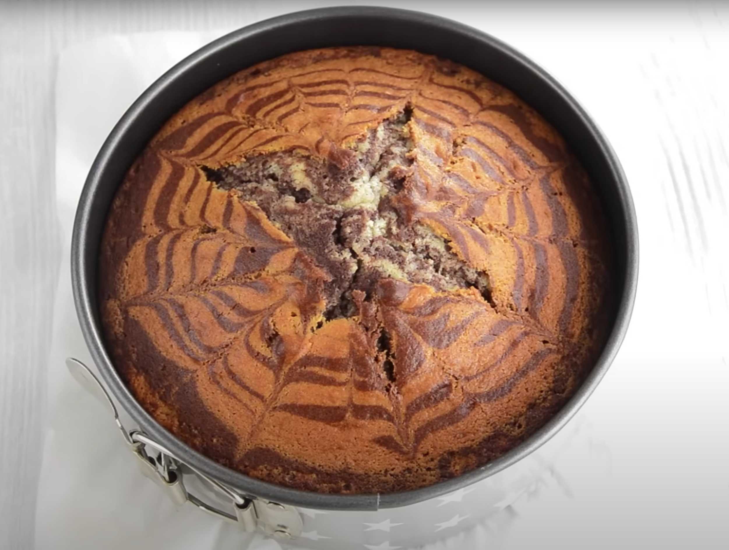 Gâteau Zèbre - Étape 9