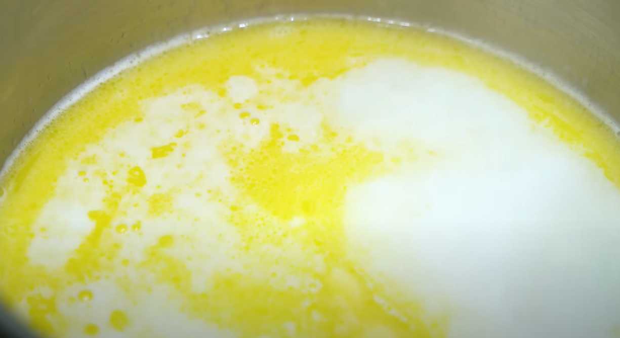 Gâteau à la crème anglaise - Étape 1