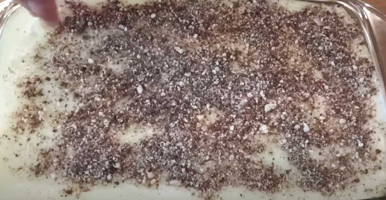 Gâteau aux biscuits sans cuisson - Étape 10