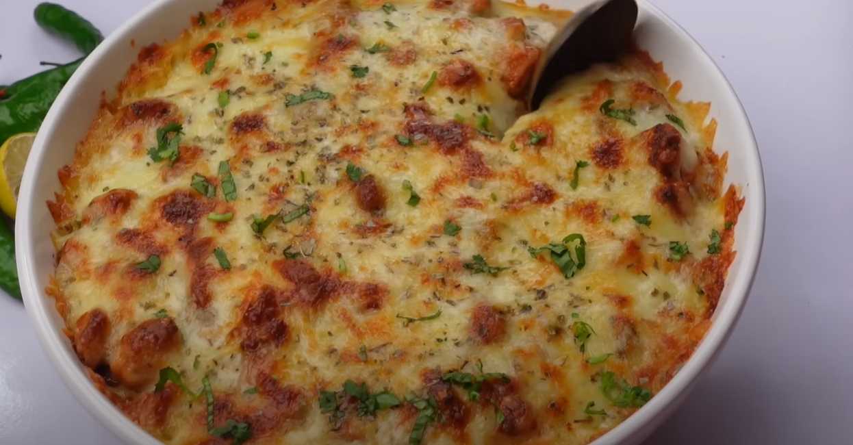 Poulet cuit au four avec des pommes de terre - Étape 15