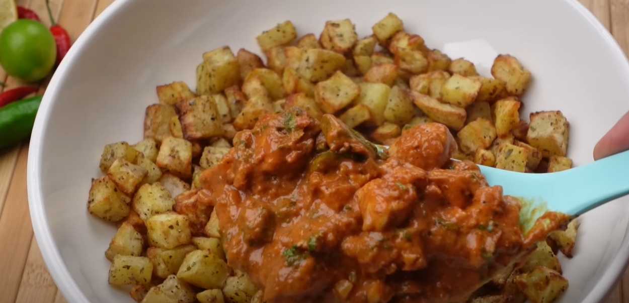 Poulet cuit au four avec des pommes de terre - Étape 12