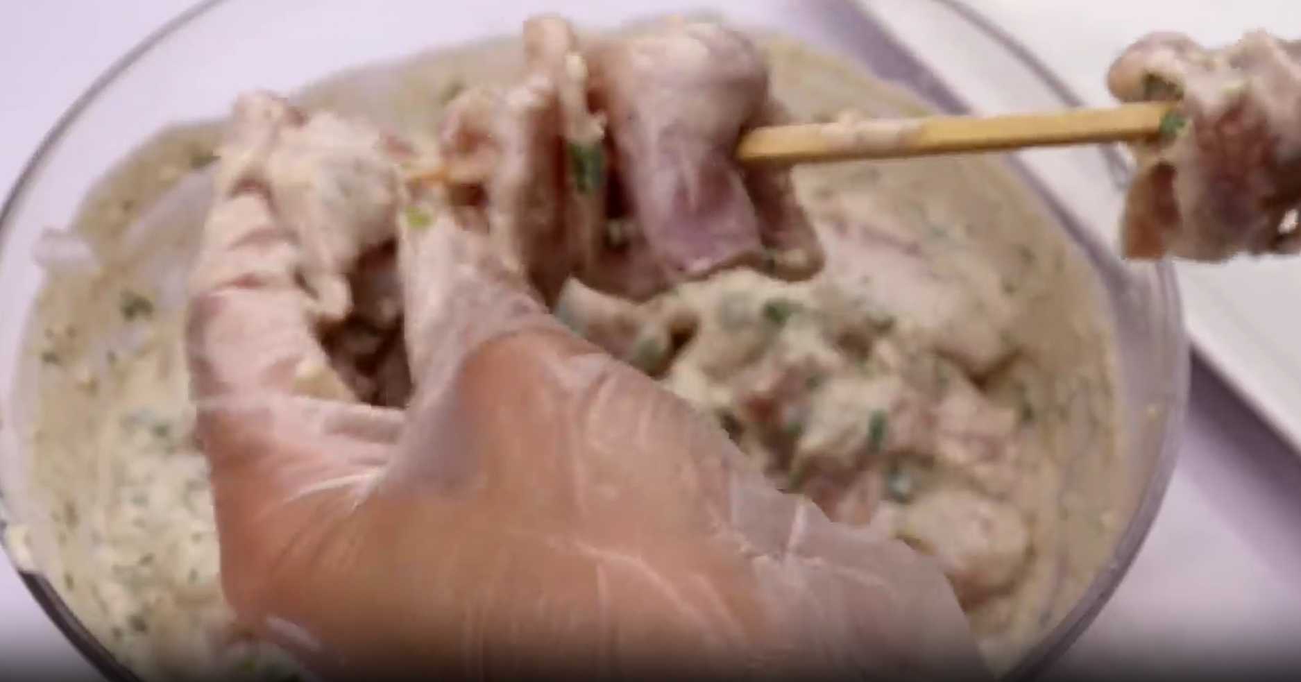 Boti Kebab au poulet malais - Étape 5