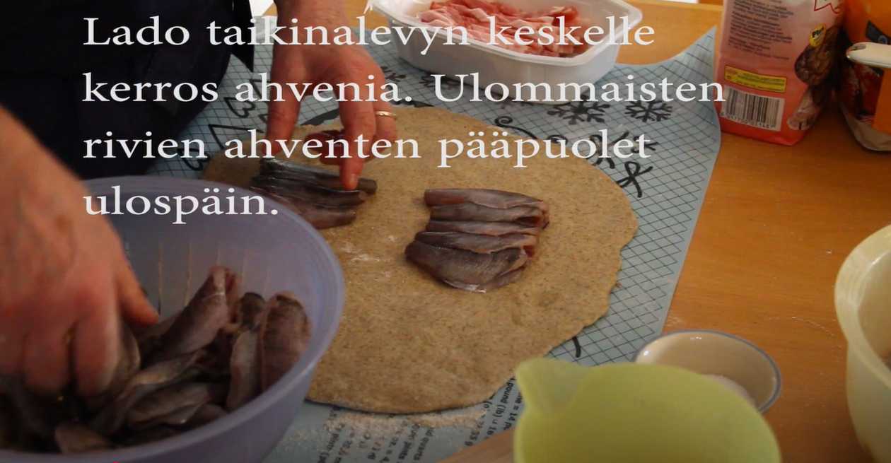Tarte finlandaise au Kalakukko - Étape 4
