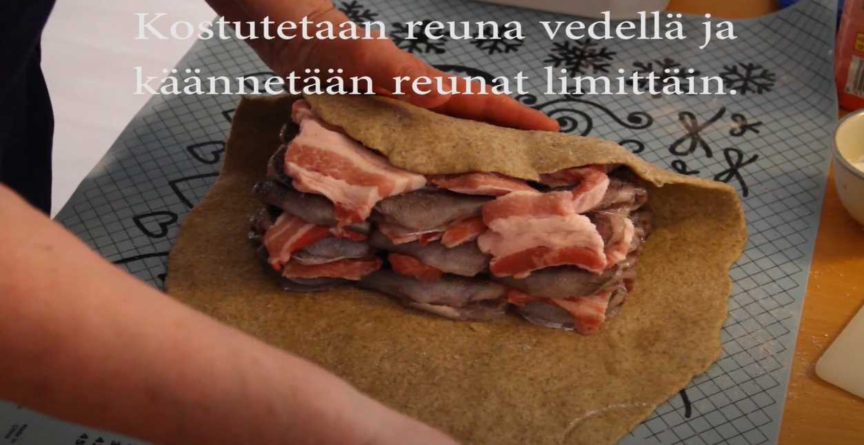 Tarte finlandaise au Kalakukko - Étape 8