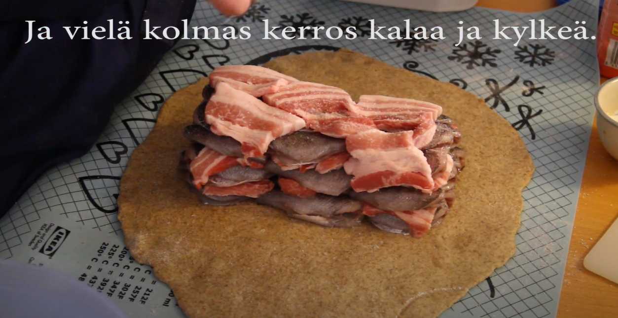 Tarte finlandaise au Kalakukko - Étape 7