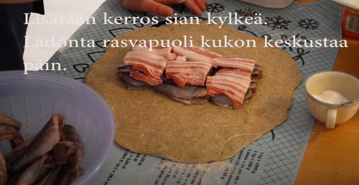 Tarte finlandaise au Kalakukko - Étape 5