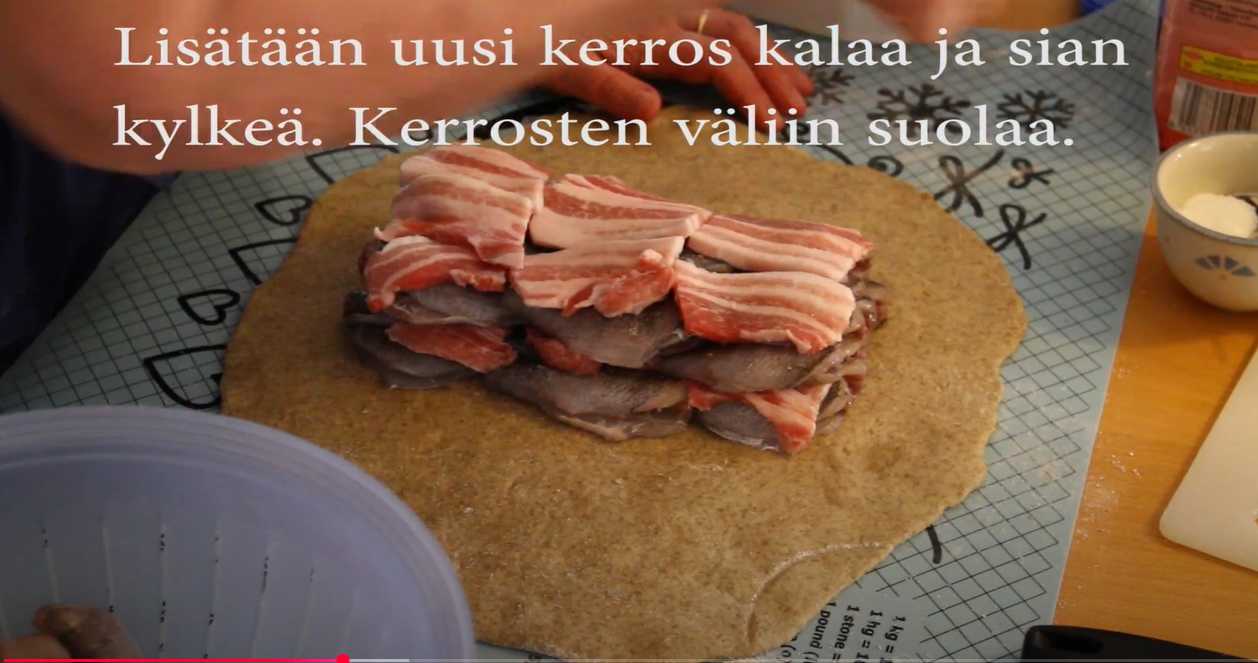 Tarte finlandaise au Kalakukko - Étape 6