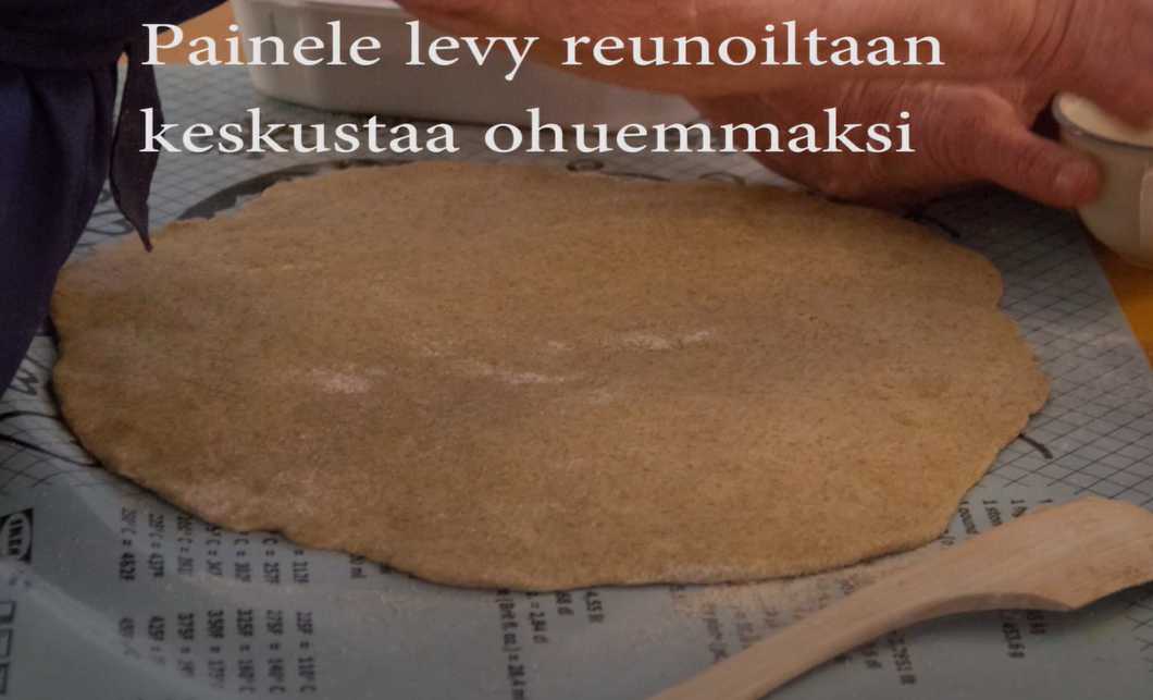 Tarte finlandaise au Kalakukko - Étape 3