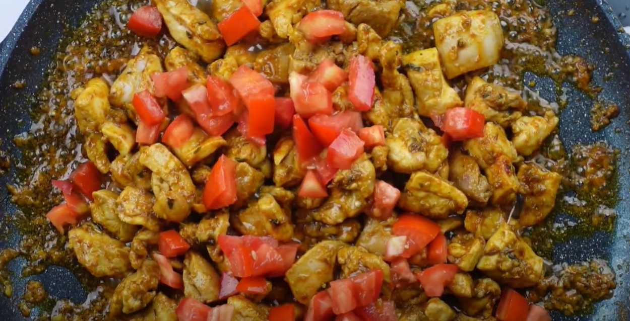 Poulet Tawa - Étape 6