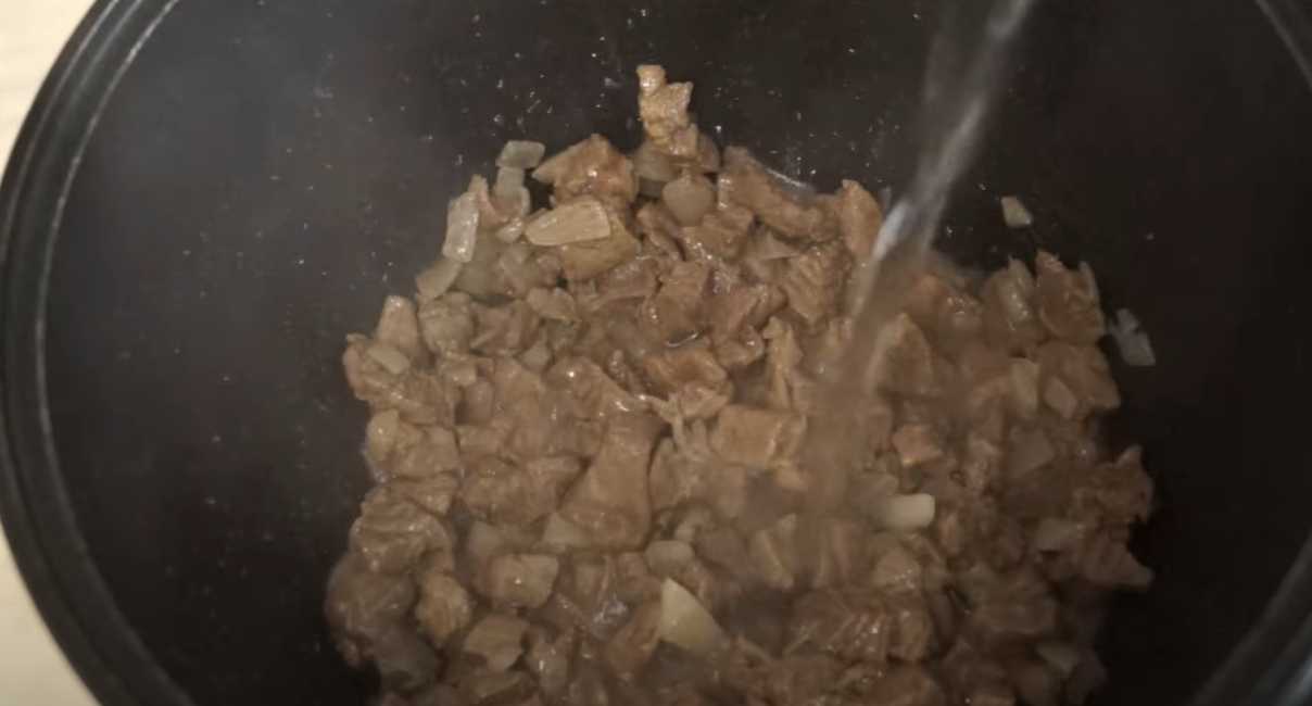 Goulash de bœuf avec sauce - Étape 5