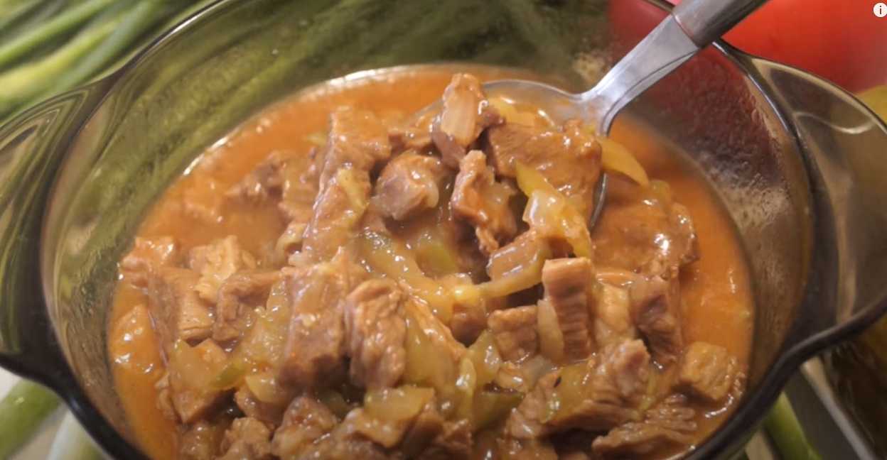 Goulash de bœuf avec sauce - Étape 9