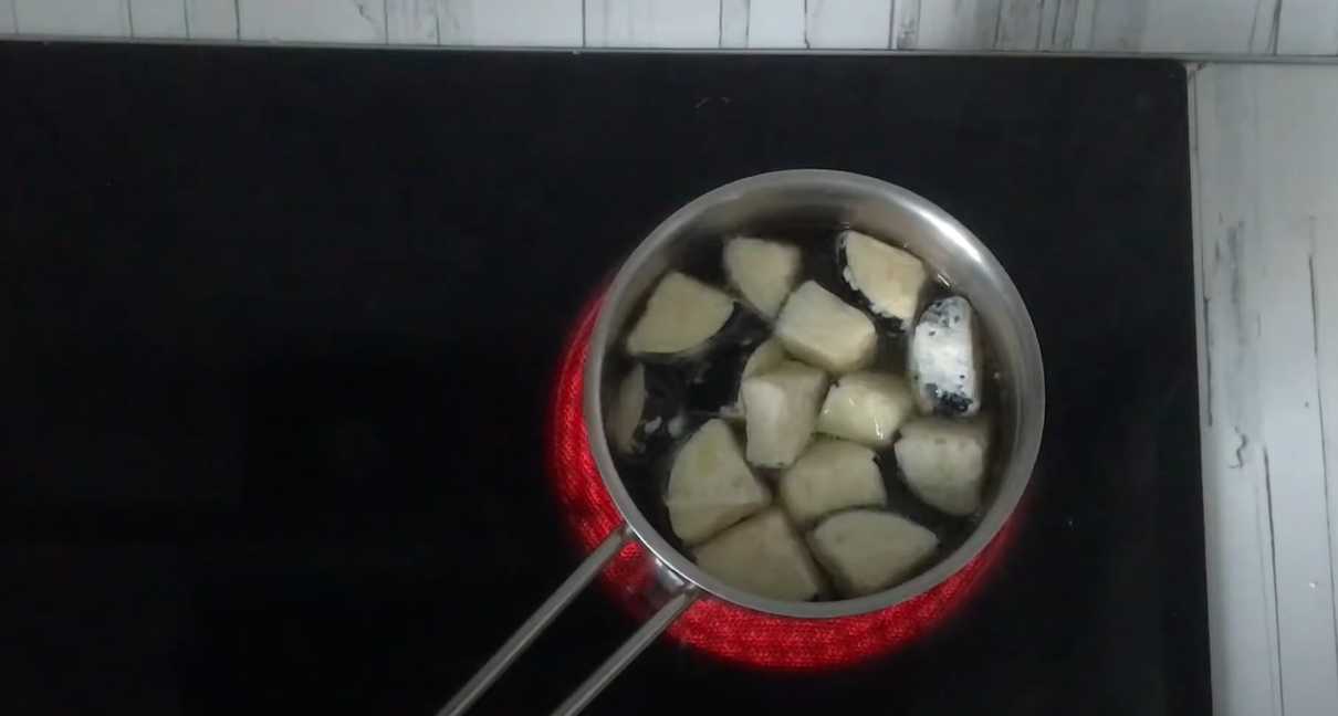 Salade d'aubergines frites à la géorgienne - Étape 7