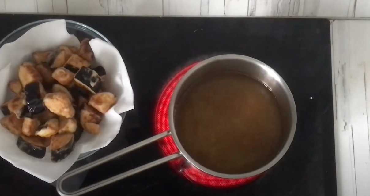 Salade d'aubergines frites à la géorgienne - Étape 8