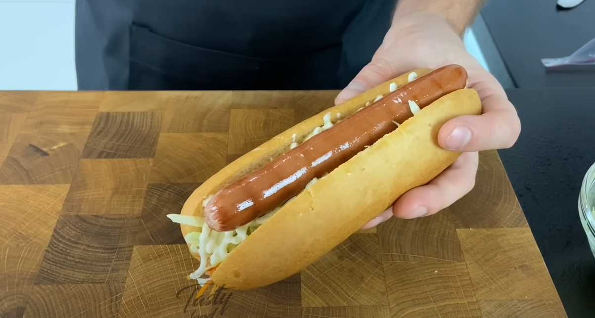 Hot-dog - Étape 6