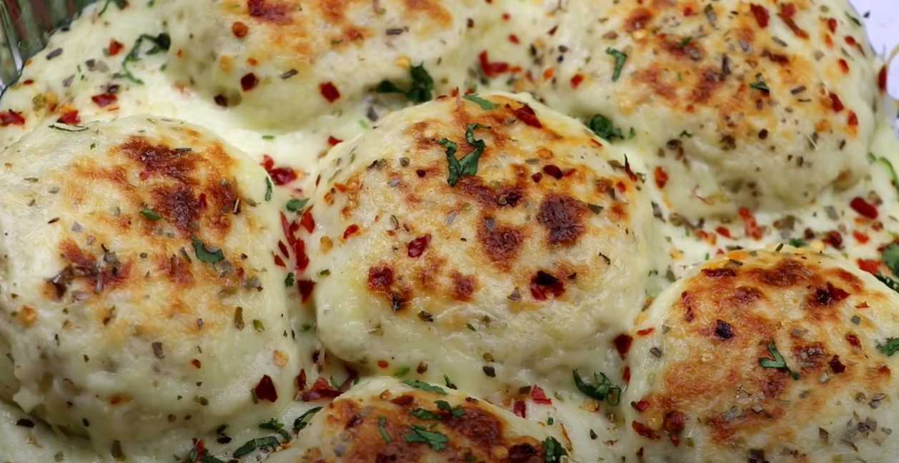 Boulettes de pommes de terre enrobées de bœuf et enrobées de pâte - Étape 20