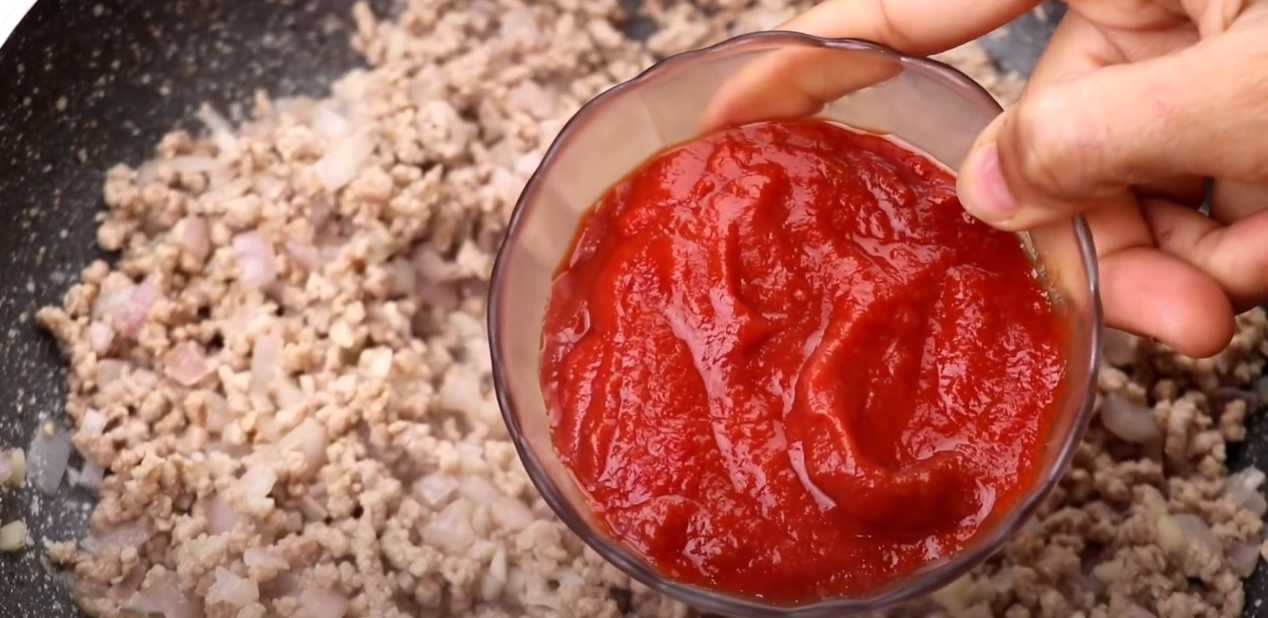Boulettes de pommes de terre enrobées de bœuf et enrobées de pâte - Étape 5