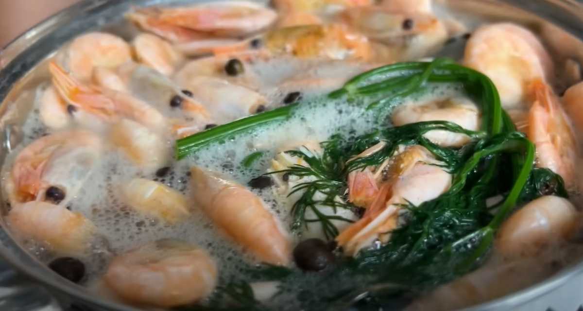 Comment faire bouillir des crevettes - Étape 5
