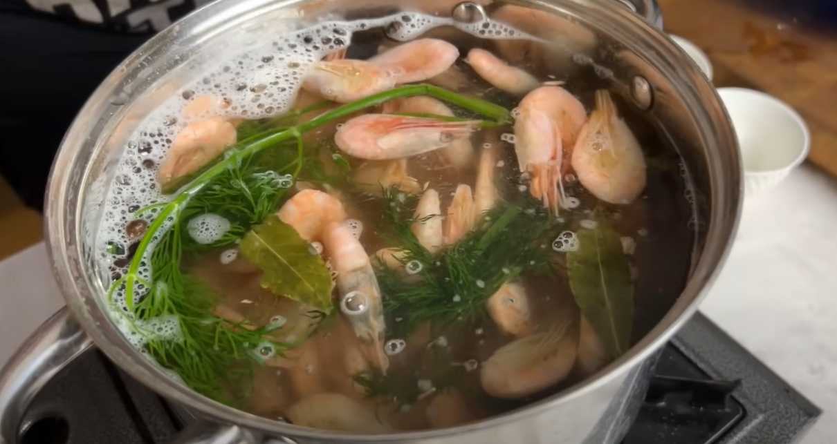 Comment faire bouillir des crevettes - Étape 4