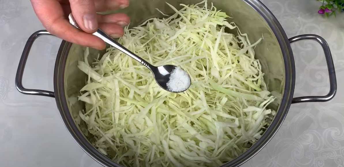 Salade de chou et de carottes - Étape 2