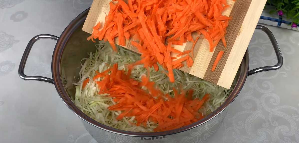 Salade de chou et de carottes - Étape 3