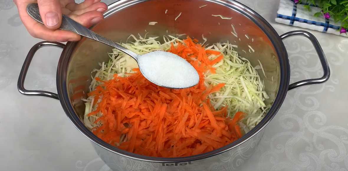 Salade de chou et de carottes - Étape 4