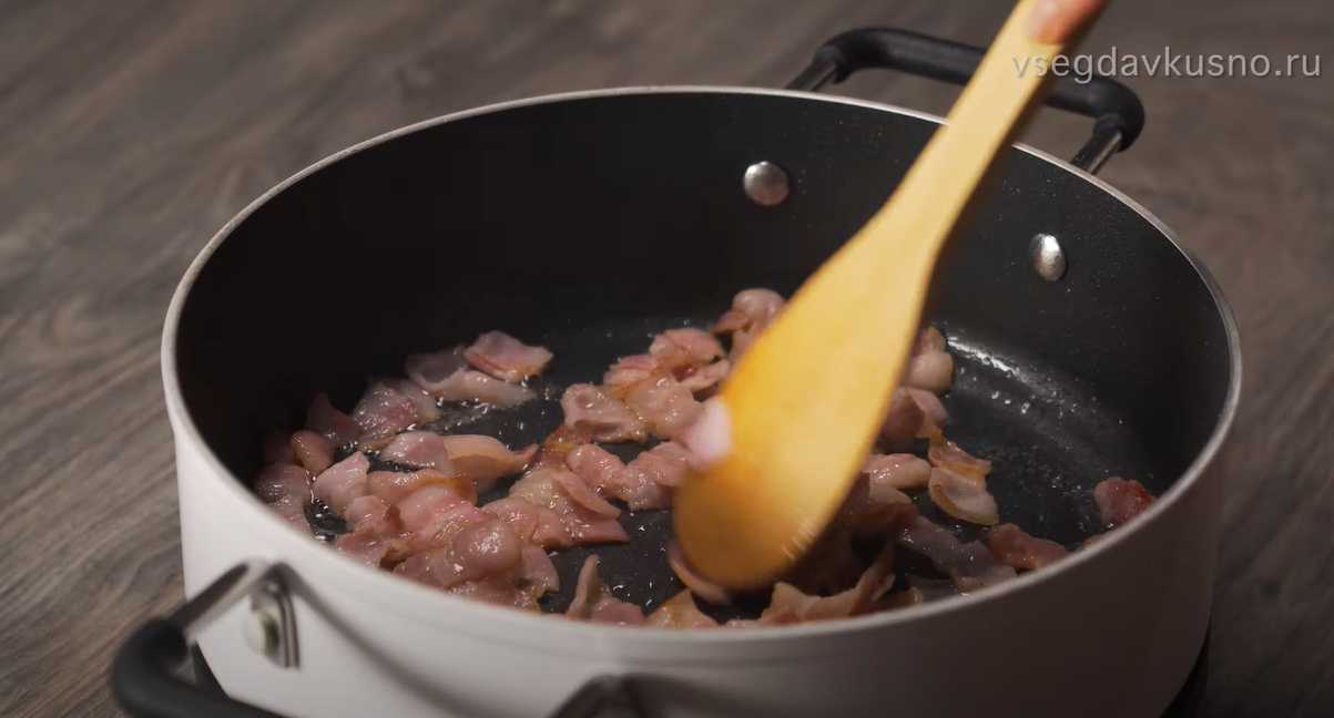 Bouillie de pois au bacon - Étape 3