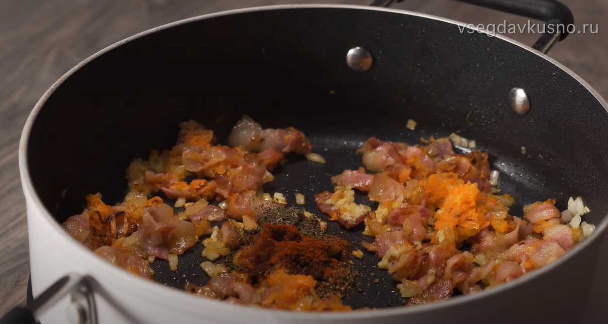 Bouillie de pois au bacon - Étape 7