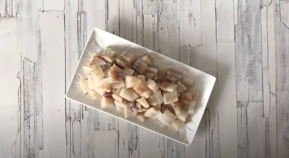 Casserole de poisson - Étape 1