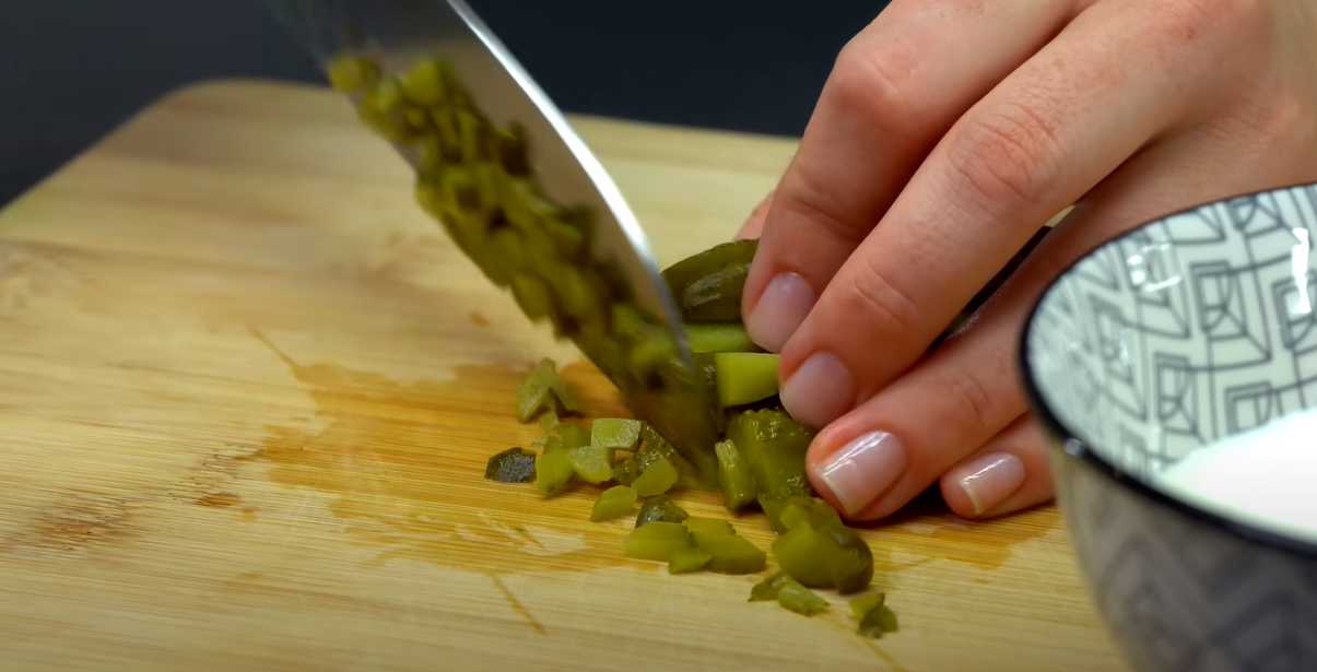 Escalopes de thon en conserve à la sauce à la crème fraîche - Étape 11