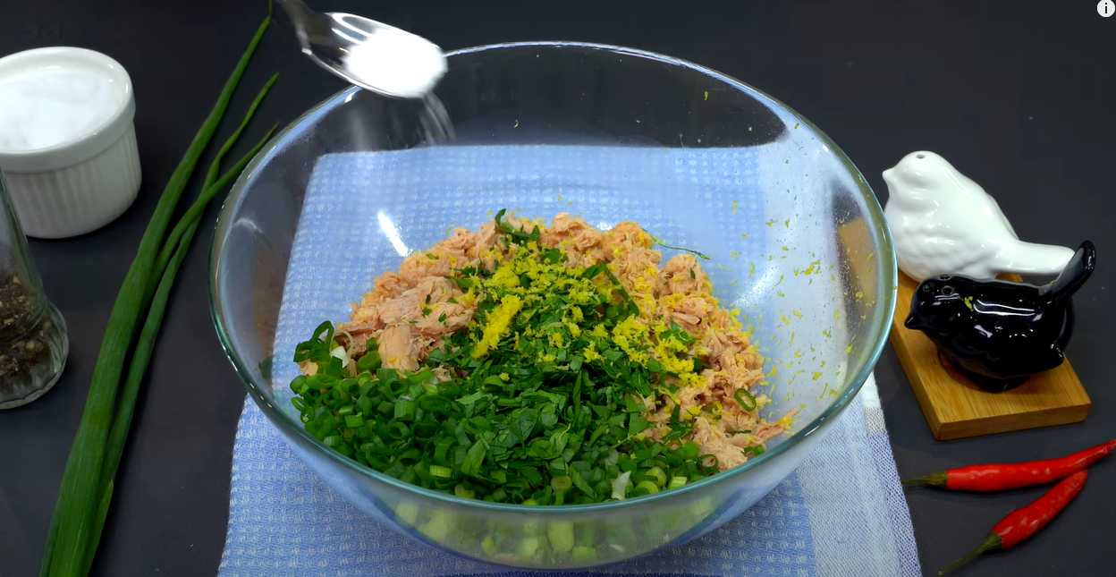 Thon en conserve avec sauce à la crème fraîche - Étape 5