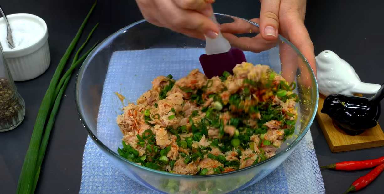 Thon en conserve avec sauce à la crème fraîche - Étape 7