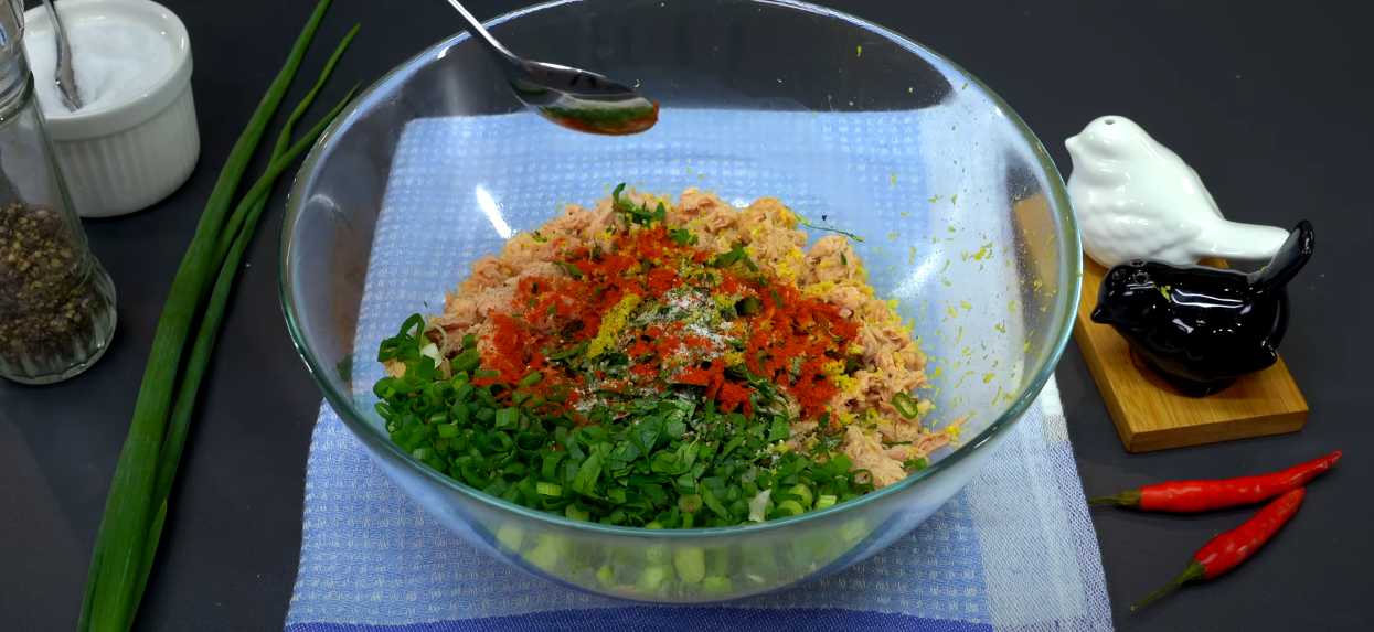 Thon en conserve avec sauce à la crème fraîche - Étape 6