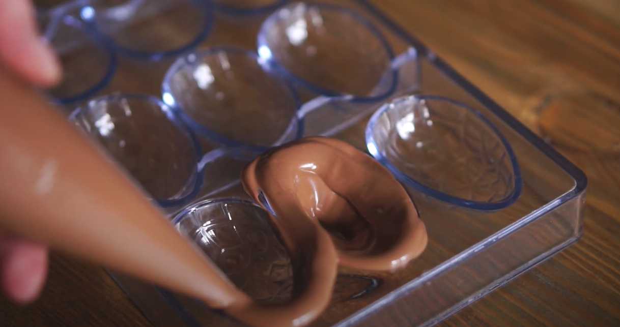 Œufs mimosa au chocolat - Étape 4