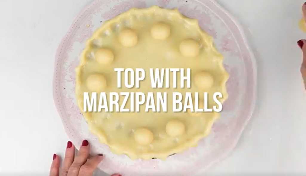 Gâteau de Pâques Simnel - Étape 13