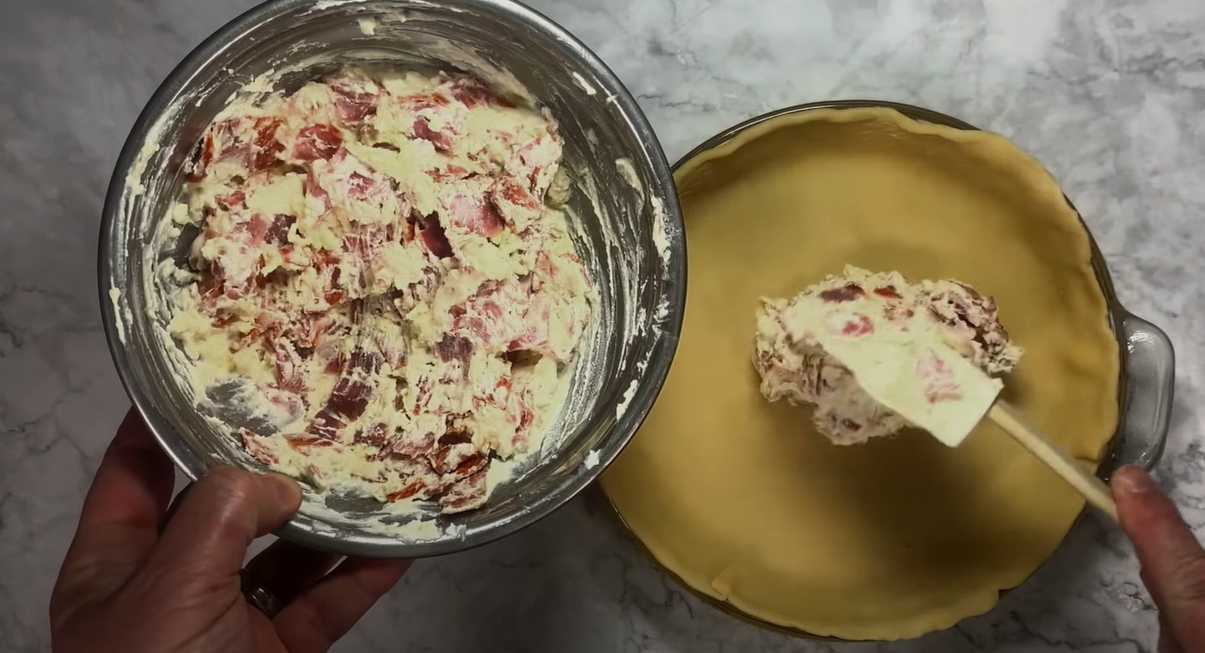 Gâteau de Pâques Pizzagaina - Étape 5