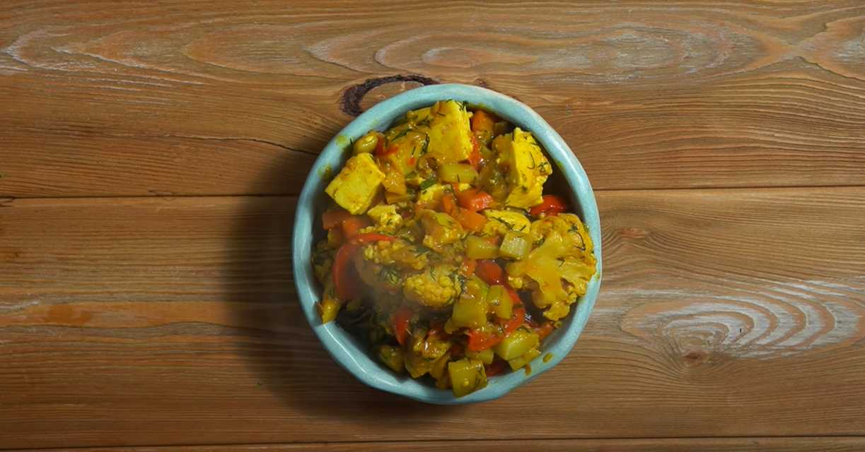 Subji végétalien indien célèbre - Étape 11