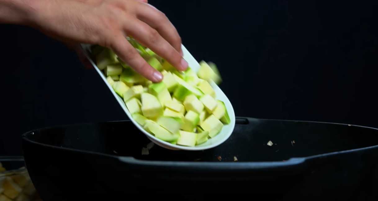 Subji végétalien indien célèbre - Étape 3