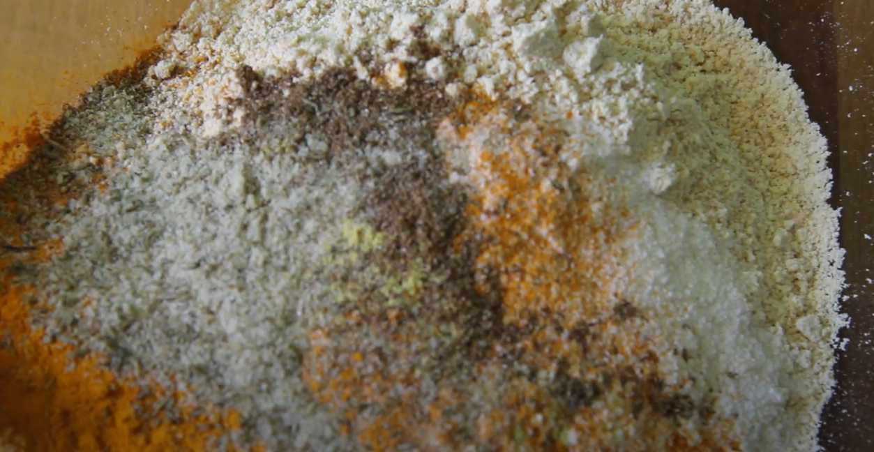 Pakoras de courgettes - Étape 1