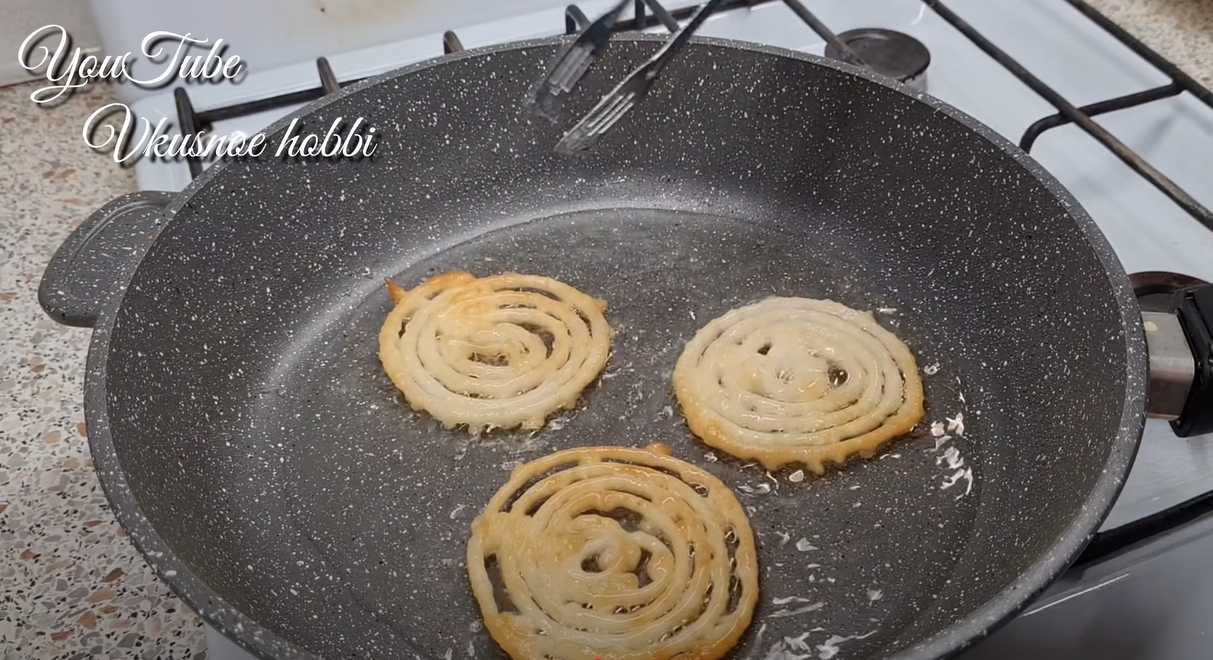 Indian Sweet - Jalebi - Étape 7