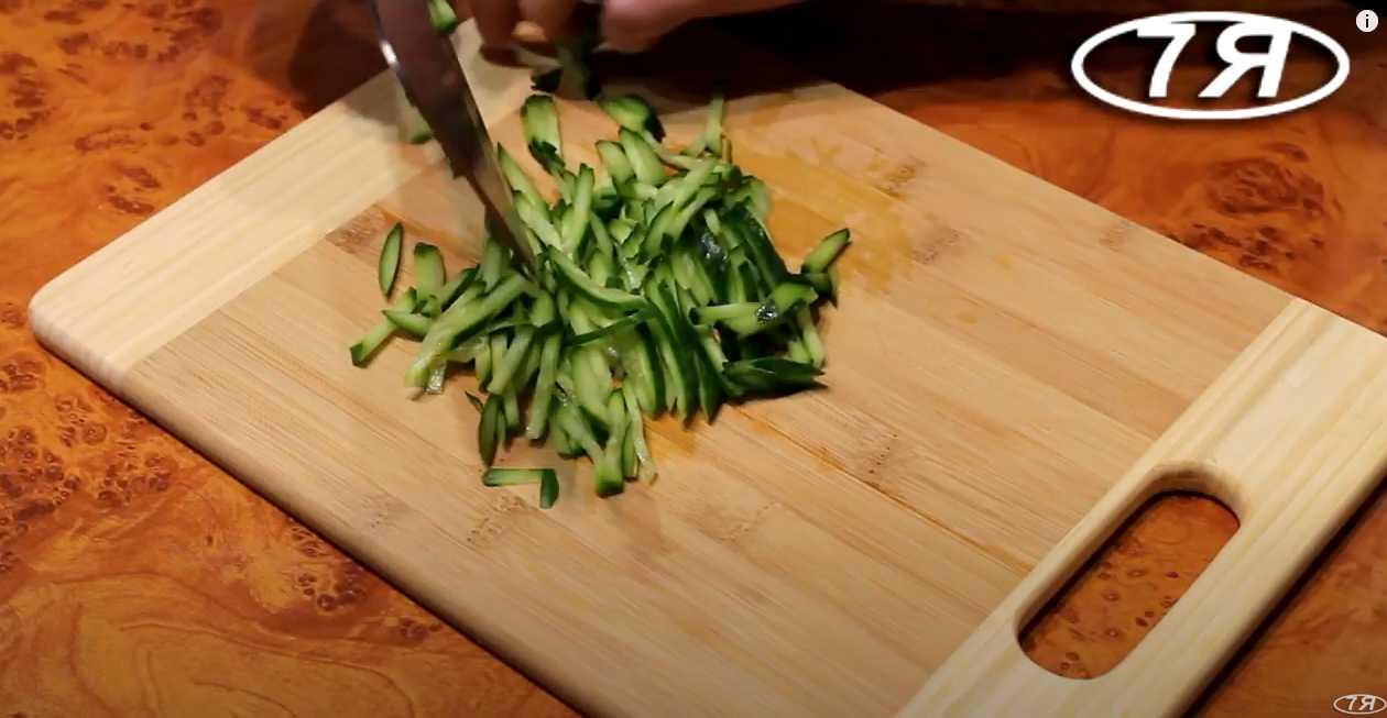 Salade Heihe - Étape 3